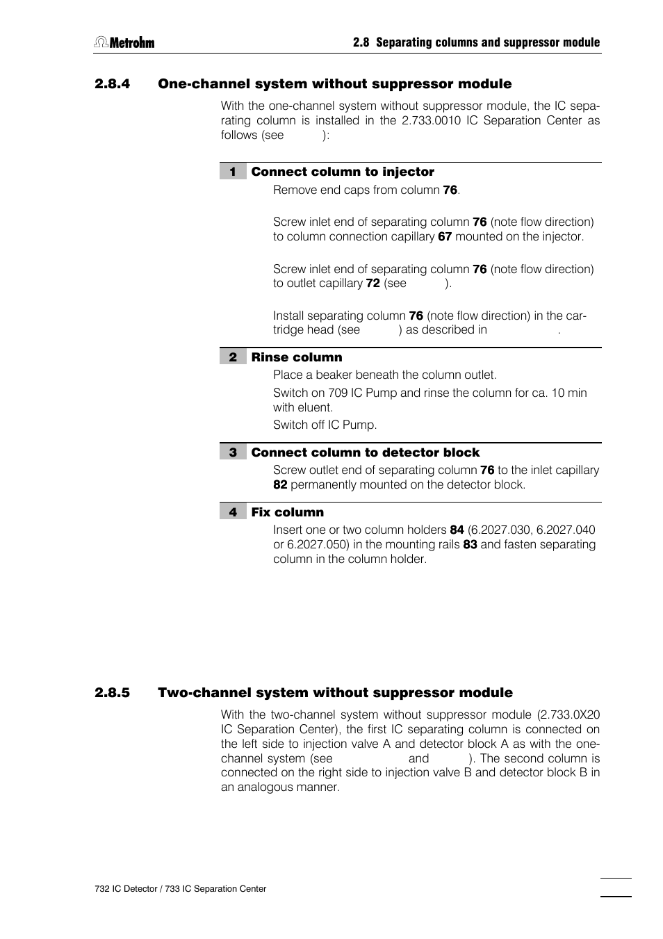 Metrohm 732 IC Detector User Manual | Page 42 / 223
