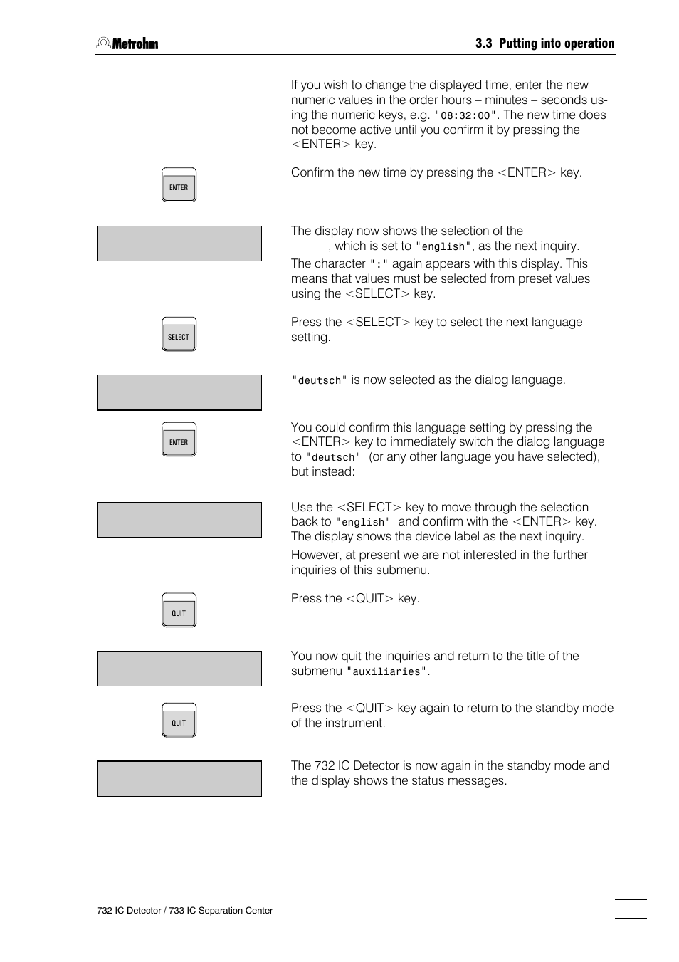 Metrohm 732 IC Detector User Manual | Page 60 / 223