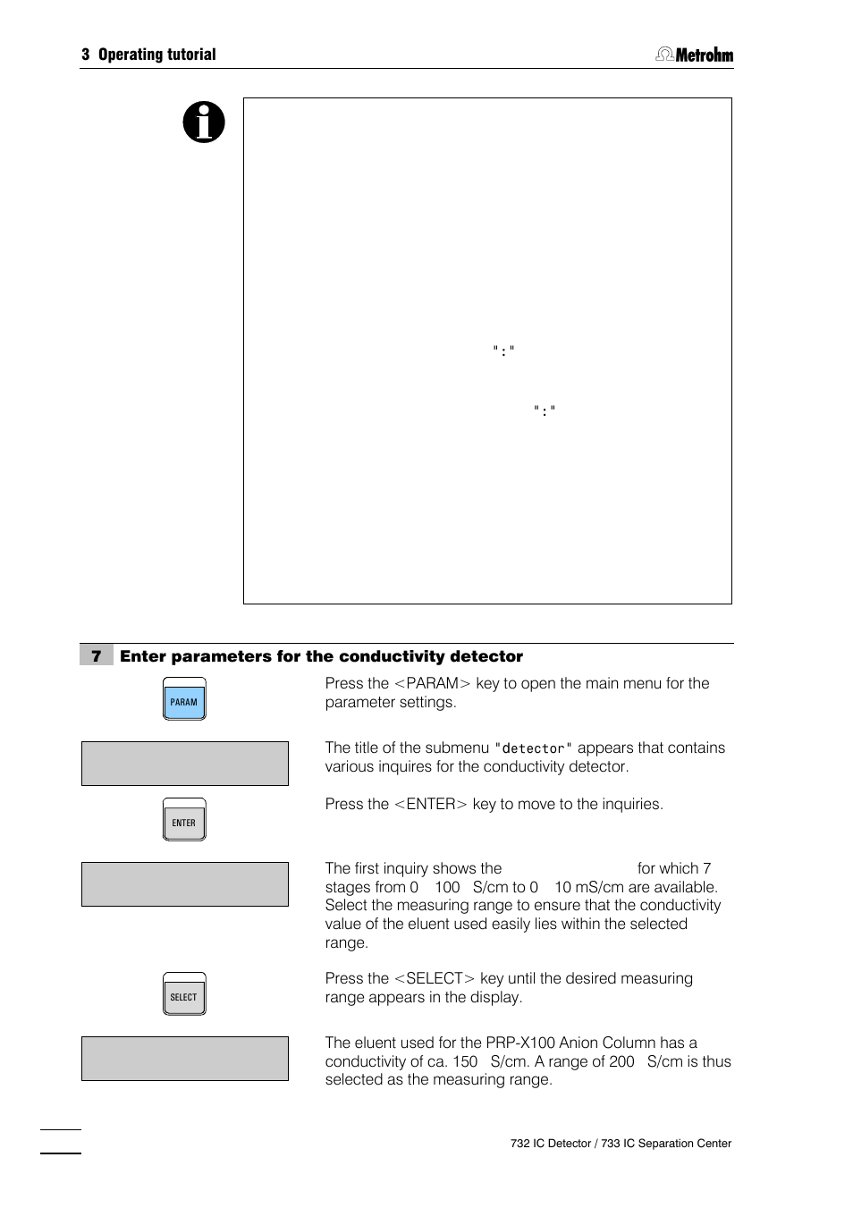 Metrohm 732 IC Detector User Manual | Page 61 / 223