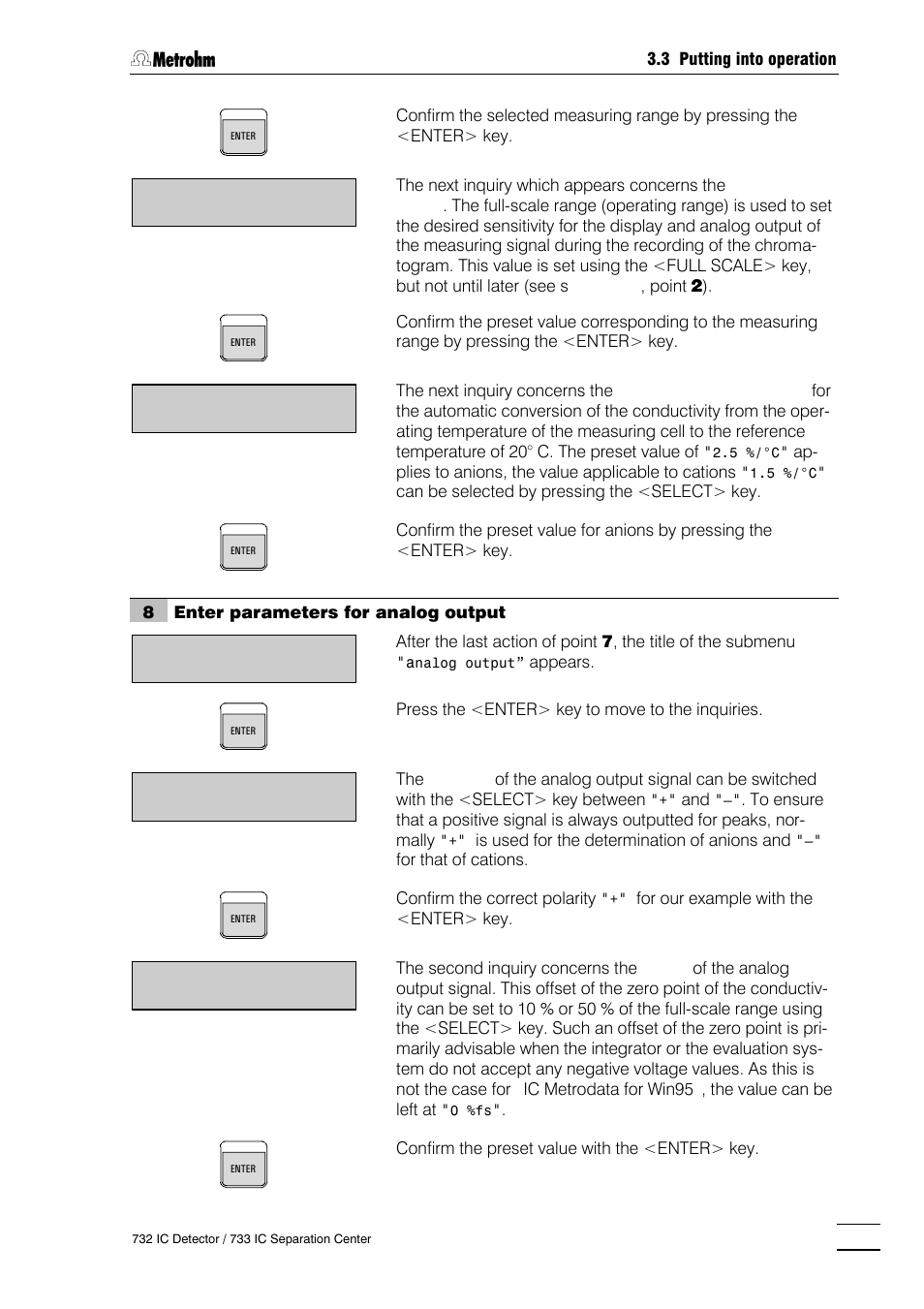 Metrohm 732 IC Detector User Manual | Page 62 / 223