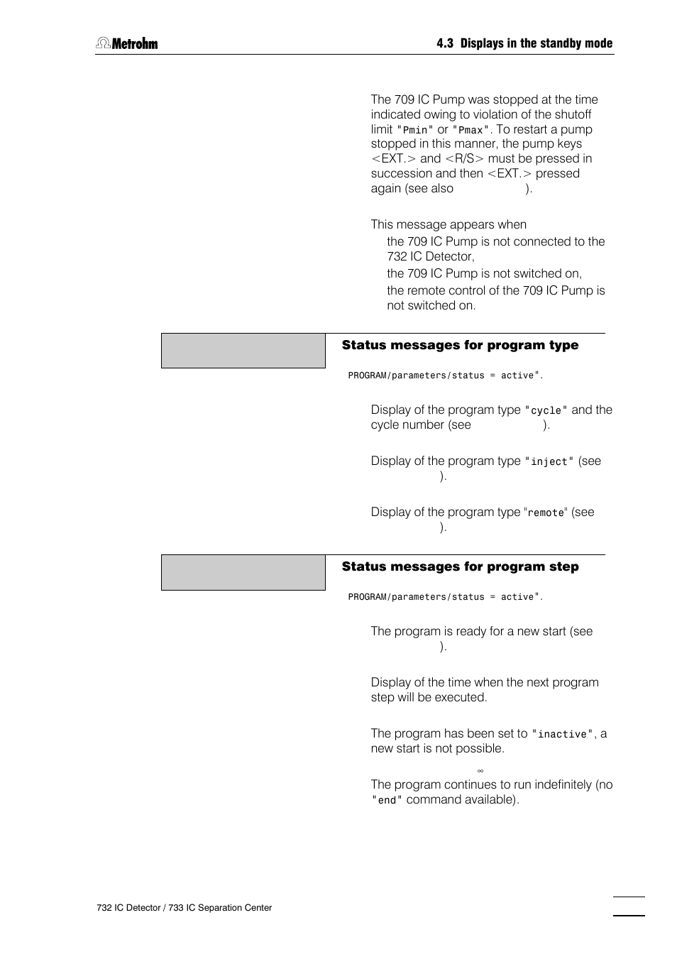 Metrohm 732 IC Detector User Manual | Page 90 / 223