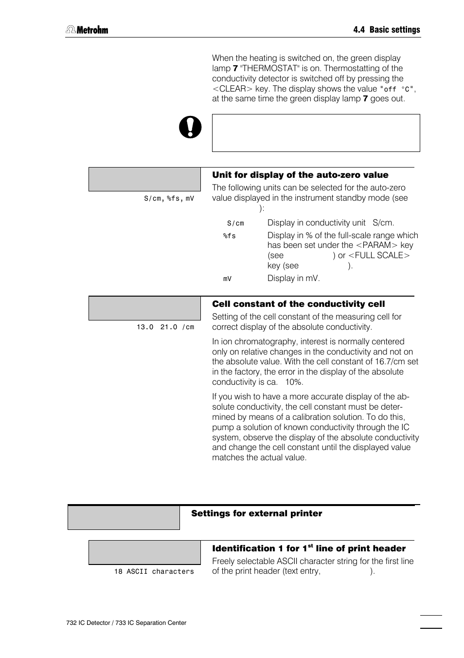 Metrohm 732 IC Detector User Manual | Page 96 / 223