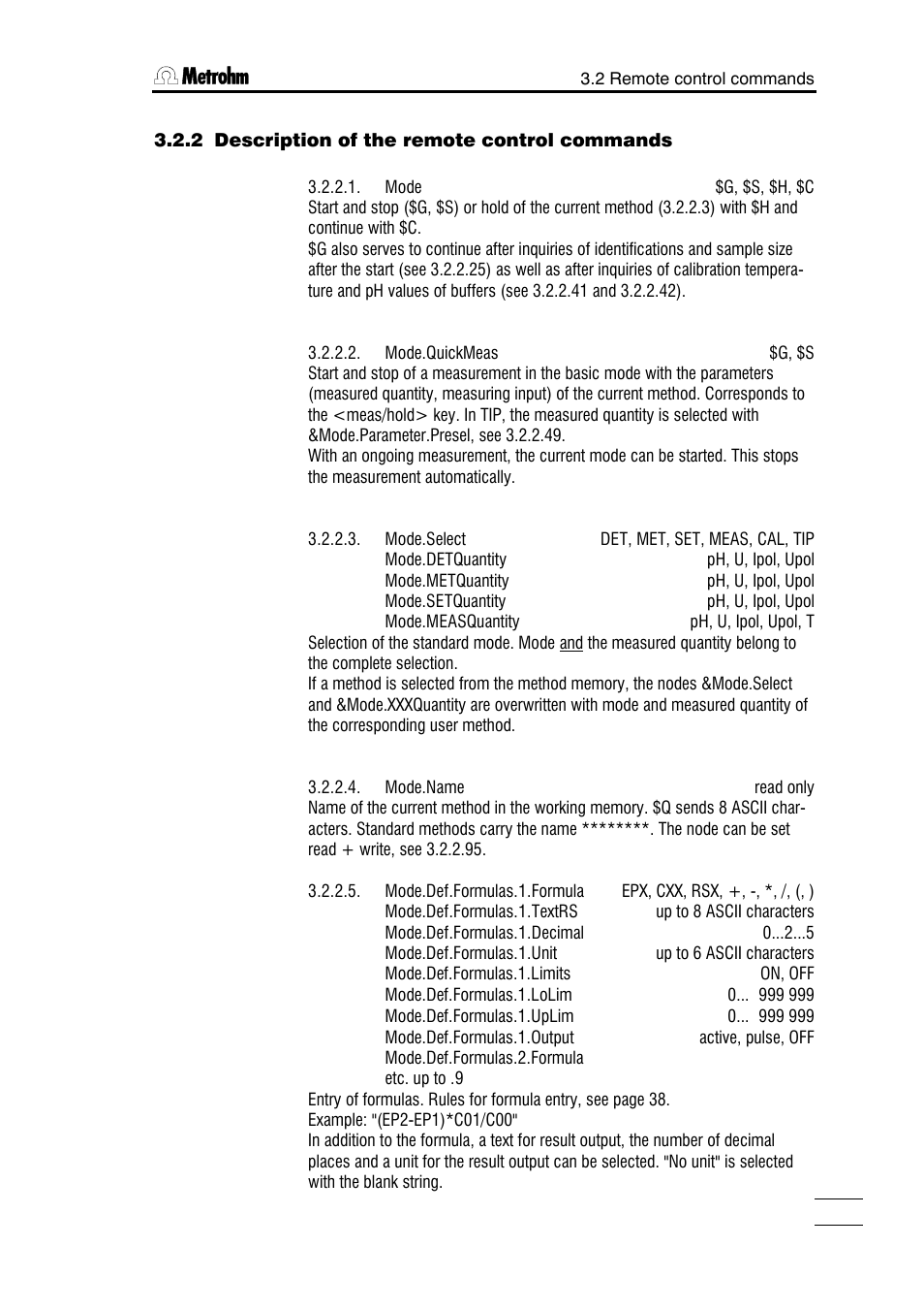 Metrohm 785 DMP Titrino User Manual | Page 100 / 182