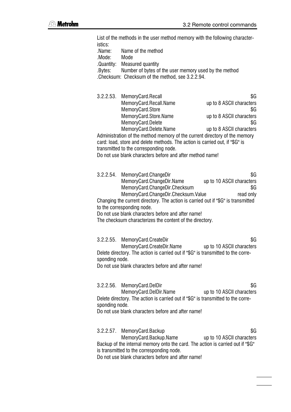 Metrohm 785 DMP Titrino User Manual | Page 110 / 182