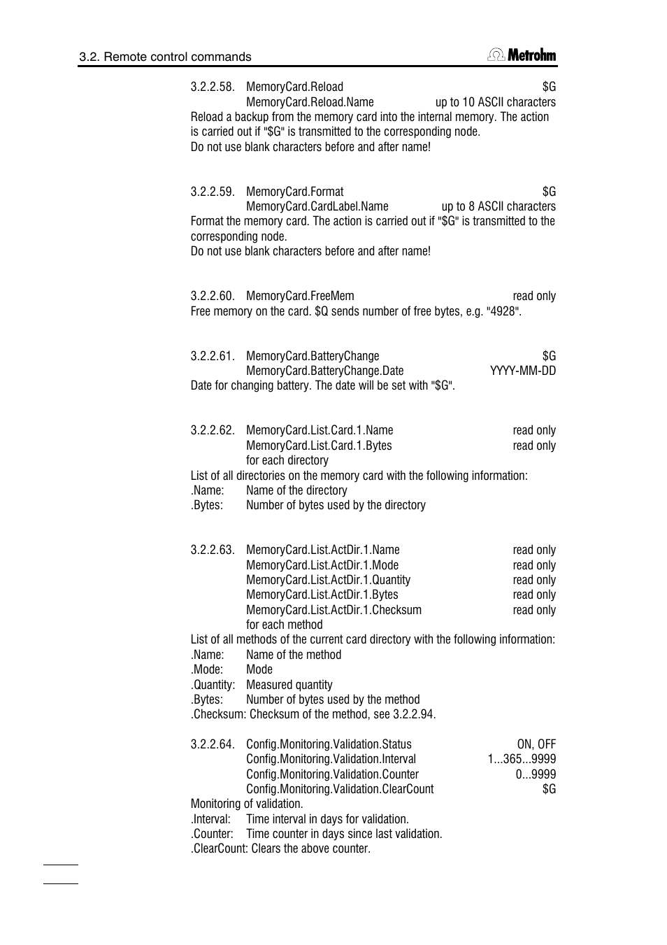 Metrohm 785 DMP Titrino User Manual | Page 111 / 182