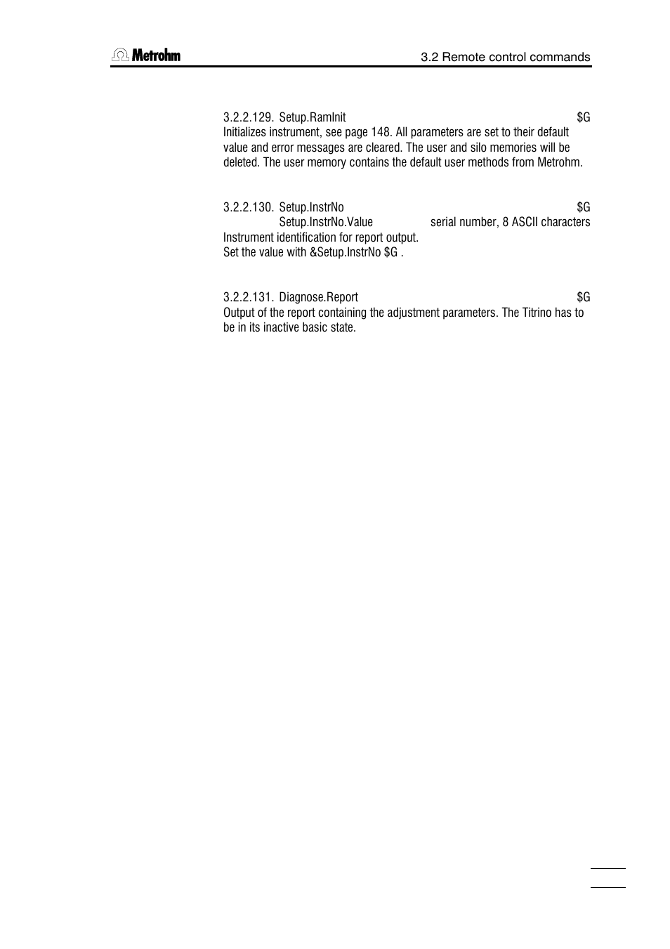 Metrohm 785 DMP Titrino User Manual | Page 128 / 182