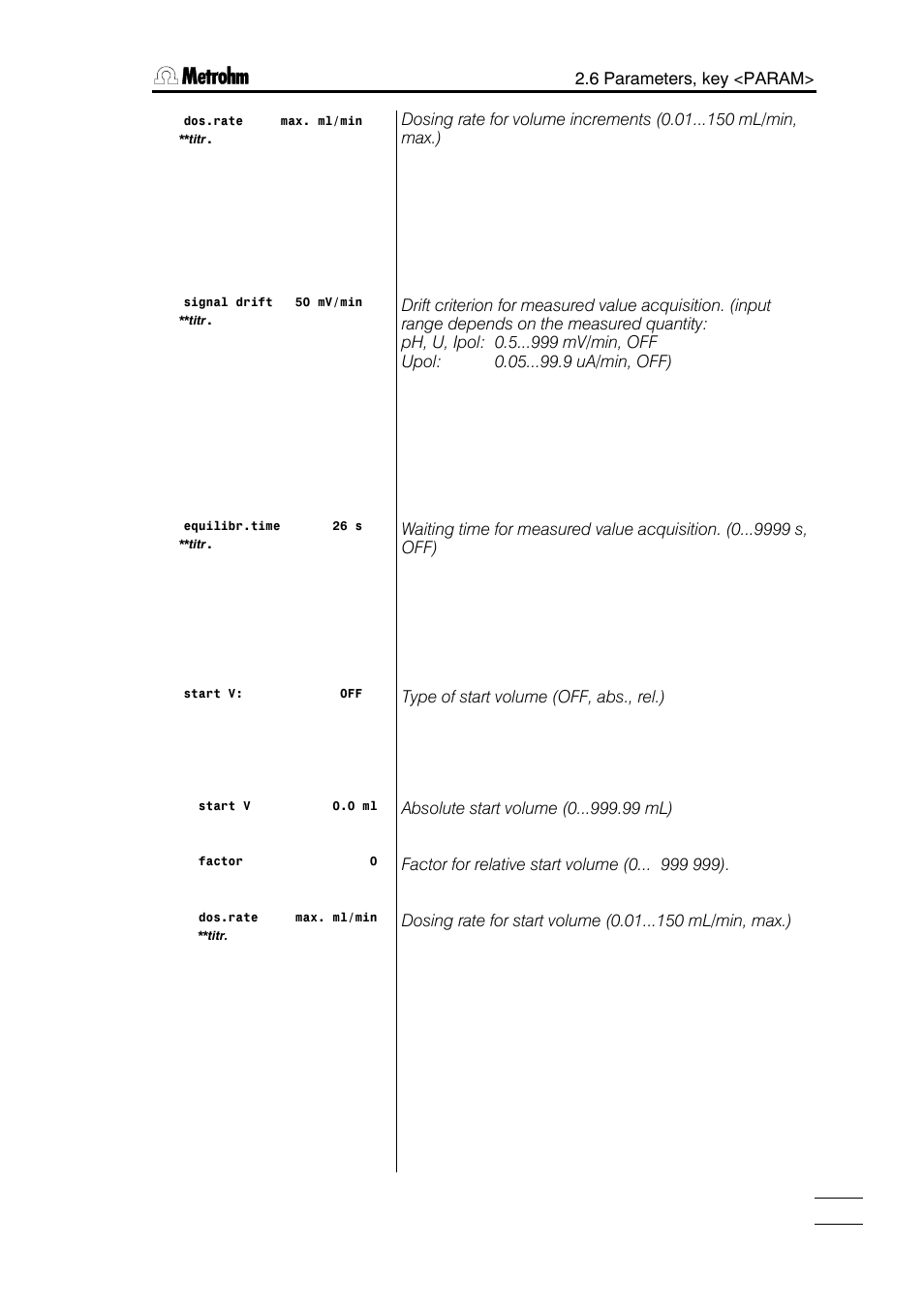 Metrohm 785 DMP Titrino User Manual | Page 18 / 182