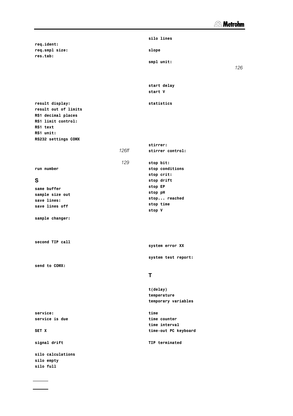 Metrohm 785 DMP Titrino User Manual | Page 181 / 182