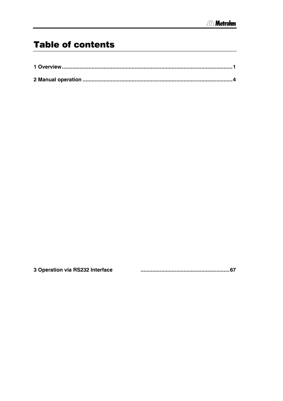 Metrohm 785 DMP Titrino User Manual | Page 2 / 182