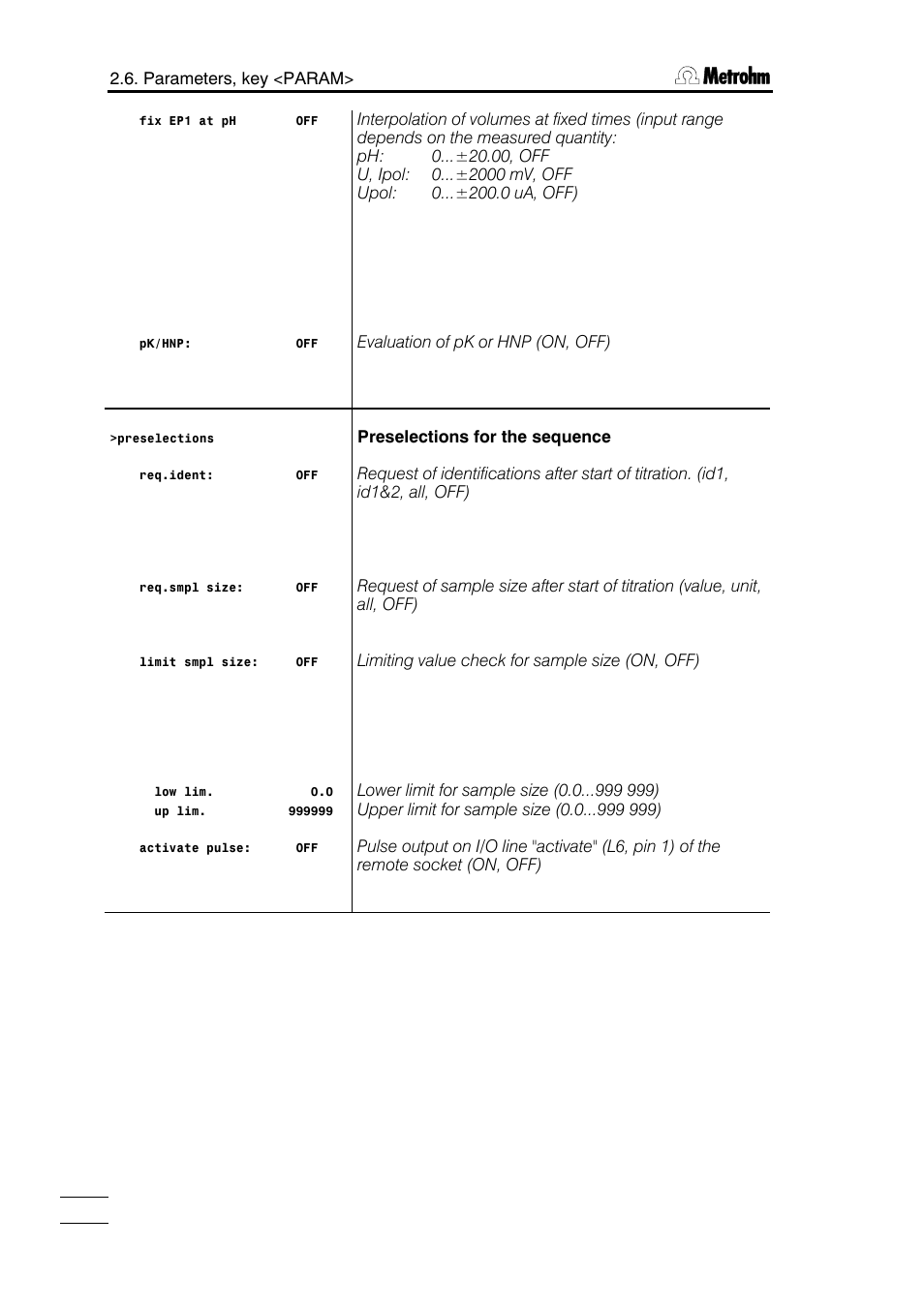 Metrohm 785 DMP Titrino User Manual | Page 21 / 182