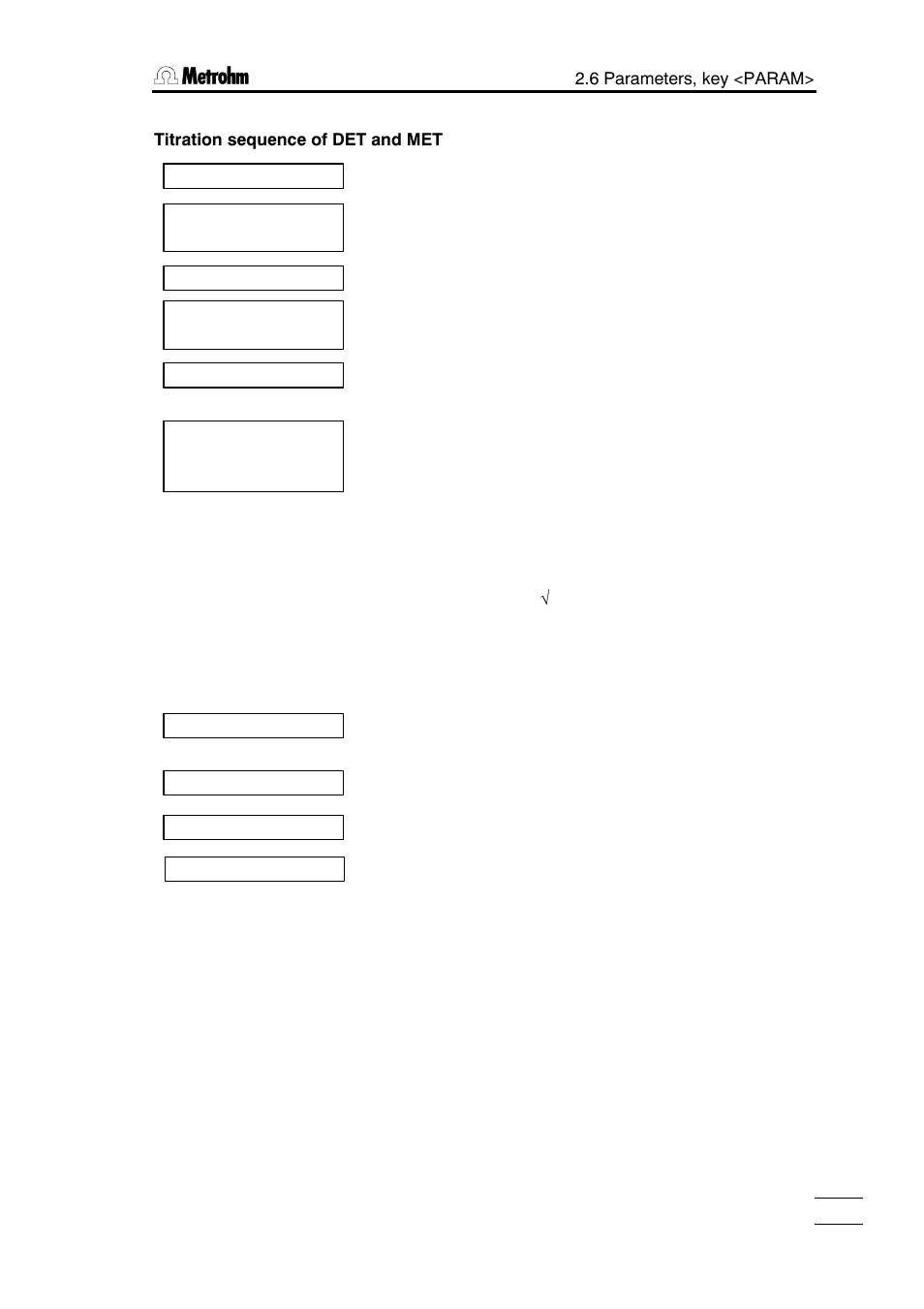 Metrohm 785 DMP Titrino User Manual | Page 22 / 182