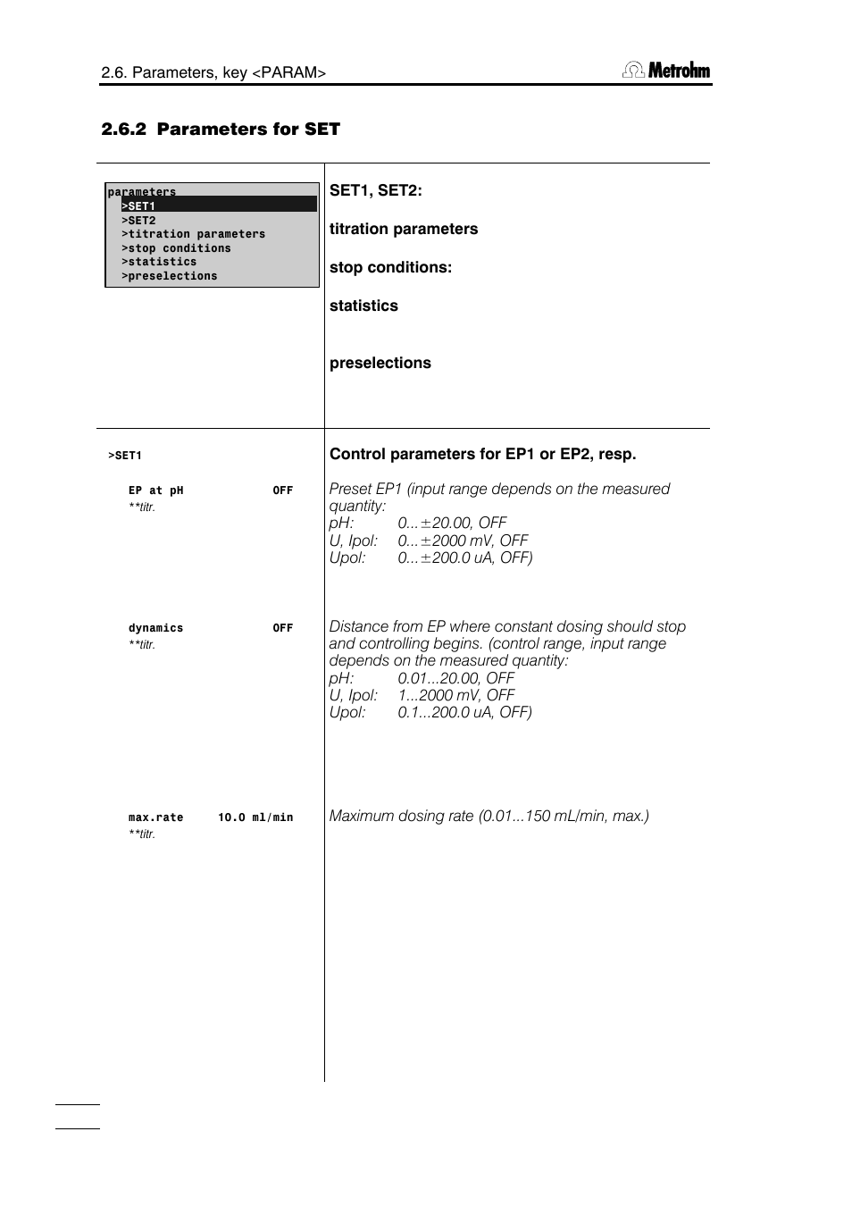 Metrohm 785 DMP Titrino User Manual | Page 27 / 182