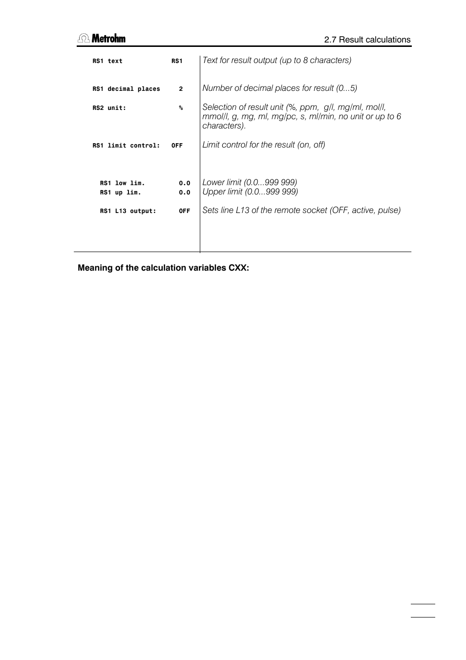 Metrohm 785 DMP Titrino User Manual | Page 42 / 182