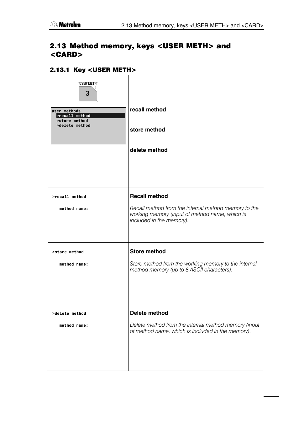 Metrohm 785 DMP Titrino User Manual | Page 56 / 182