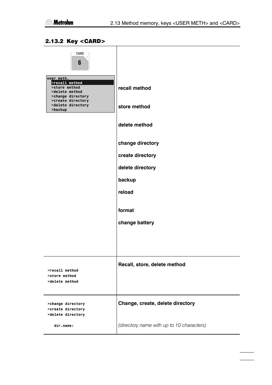 Metrohm 785 DMP Titrino User Manual | Page 58 / 182