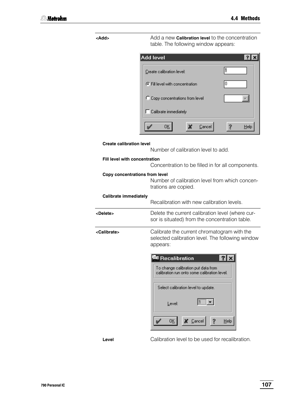 Metrohm 790 Personal IC User Manual | Page 116 / 207