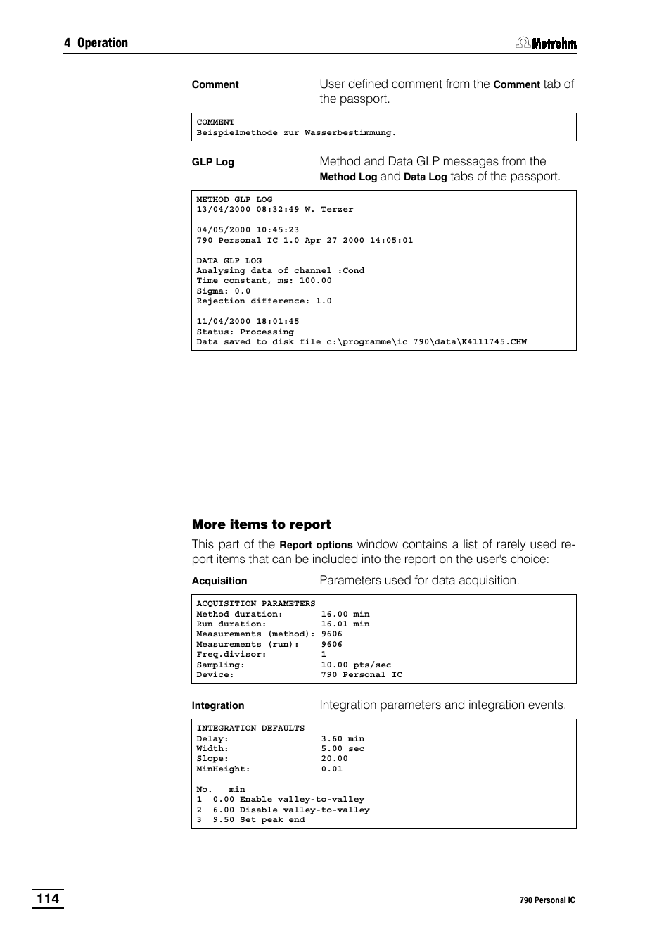 Metrohm 790 Personal IC User Manual | Page 123 / 207