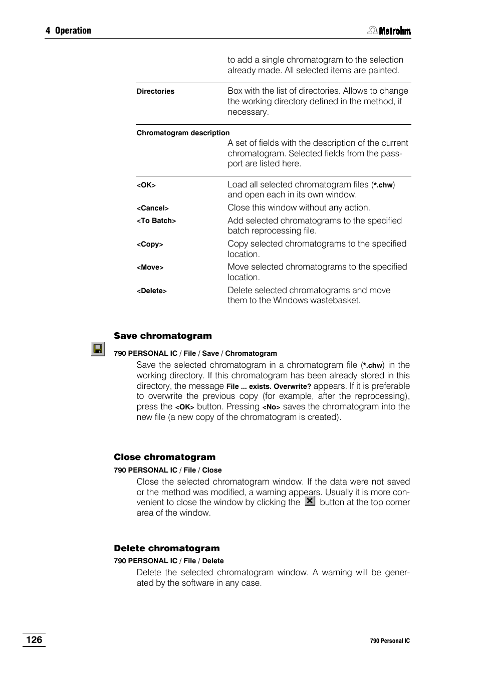 Metrohm 790 Personal IC User Manual | Page 135 / 207