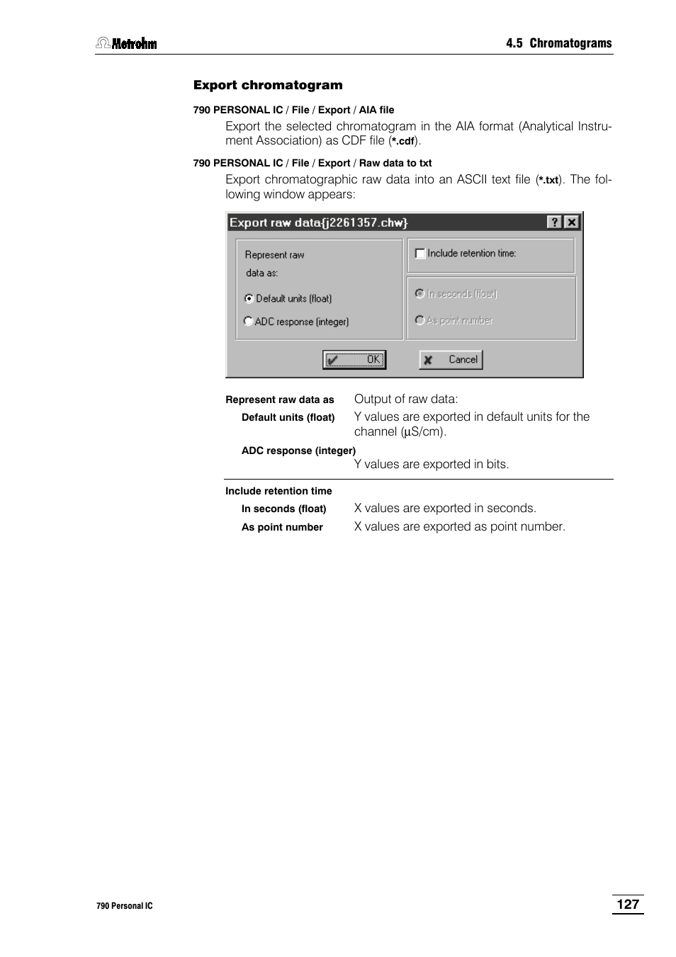 Metrohm 790 Personal IC User Manual | Page 136 / 207