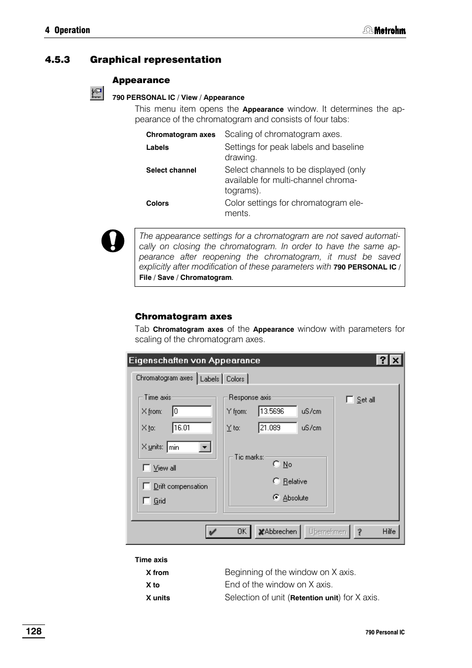 3 graphical representation | Metrohm 790 Personal IC User Manual | Page 137 / 207