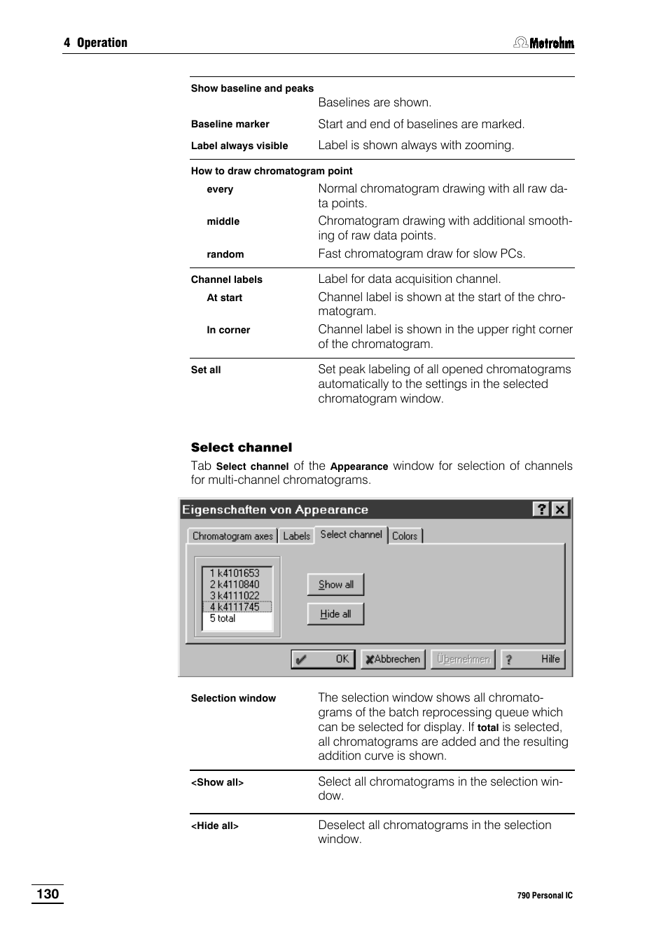 Metrohm 790 Personal IC User Manual | Page 139 / 207