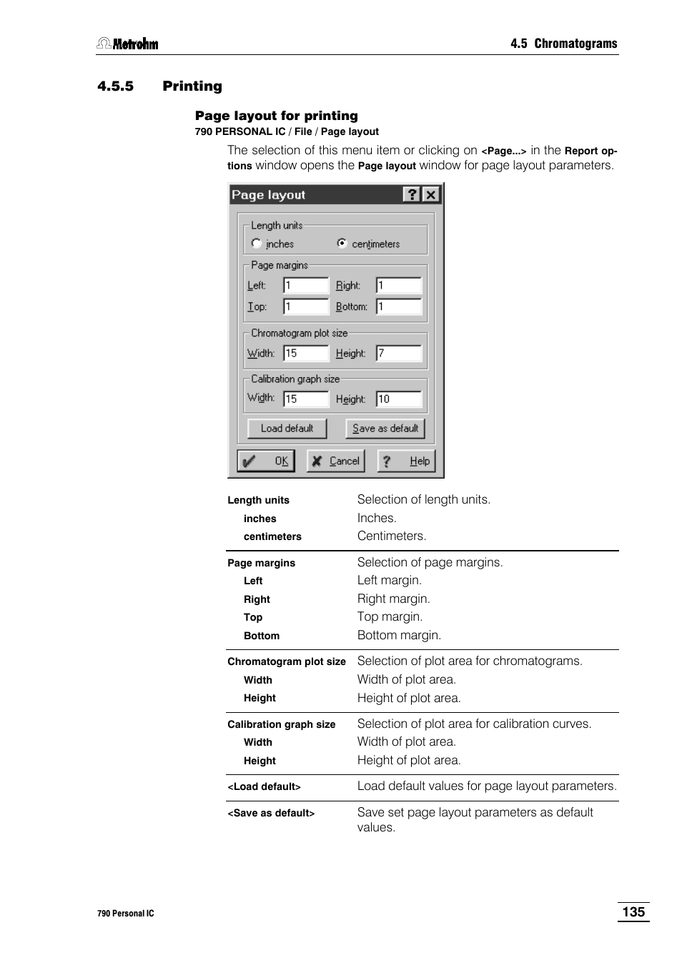 5 printing, 6 miscellaneous, Functions | Metrohm 790 Personal IC User Manual | Page 144 / 207