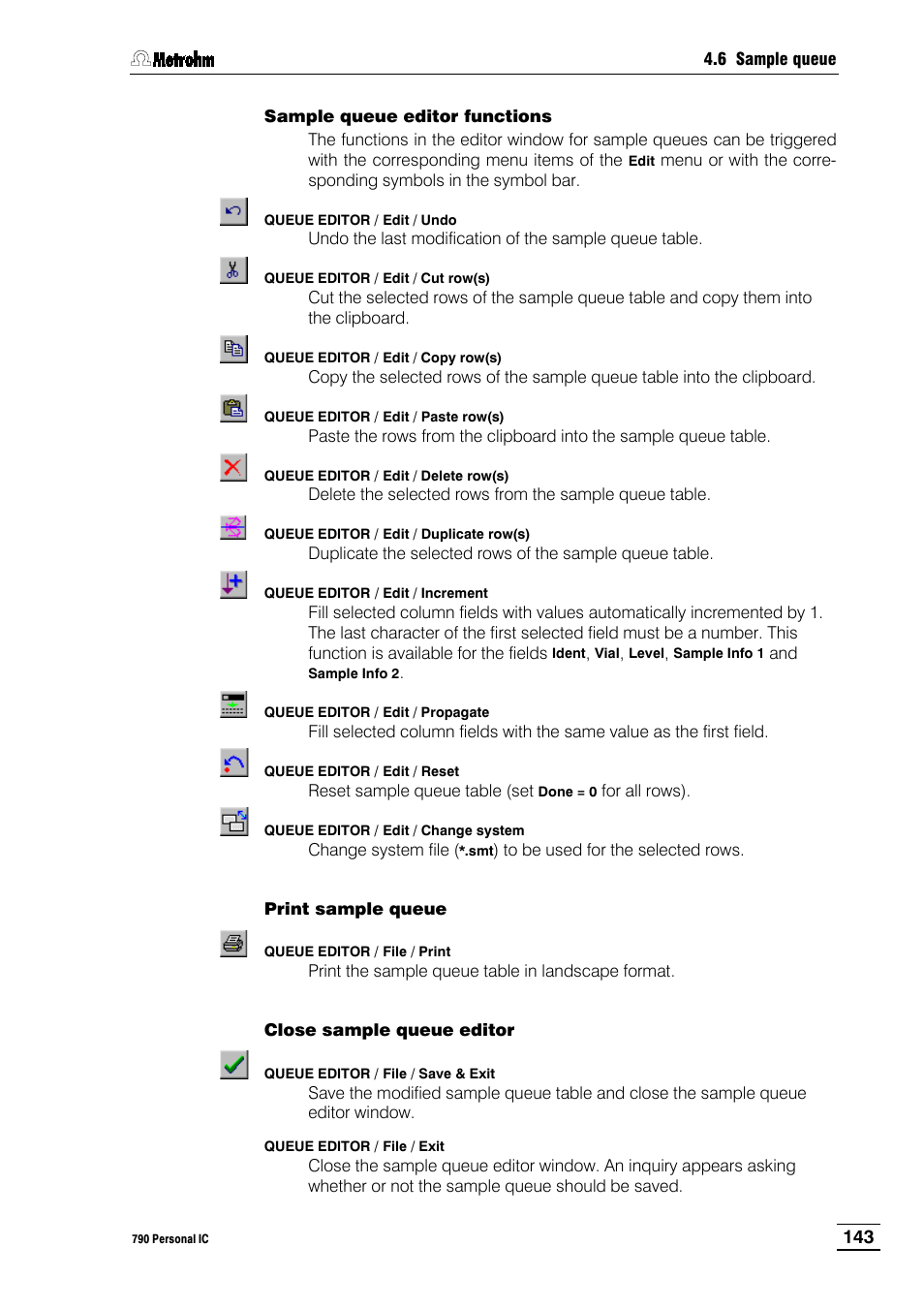 Metrohm 790 Personal IC User Manual | Page 152 / 207