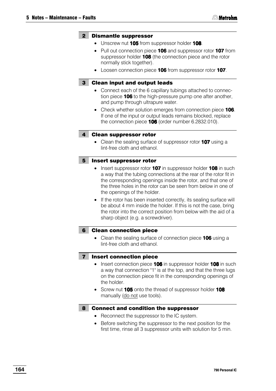 Metrohm 790 Personal IC User Manual | Page 173 / 207