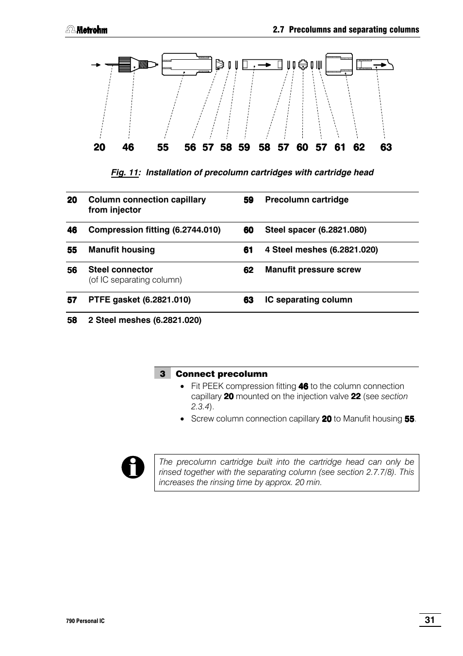 Metrohm 790 Personal IC User Manual | Page 40 / 207