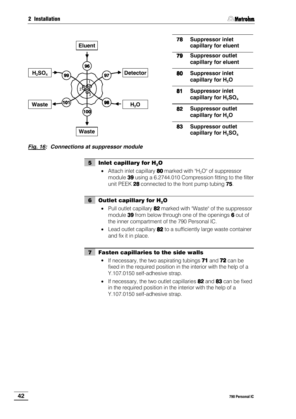 Metrohm 790 Personal IC User Manual | Page 51 / 207