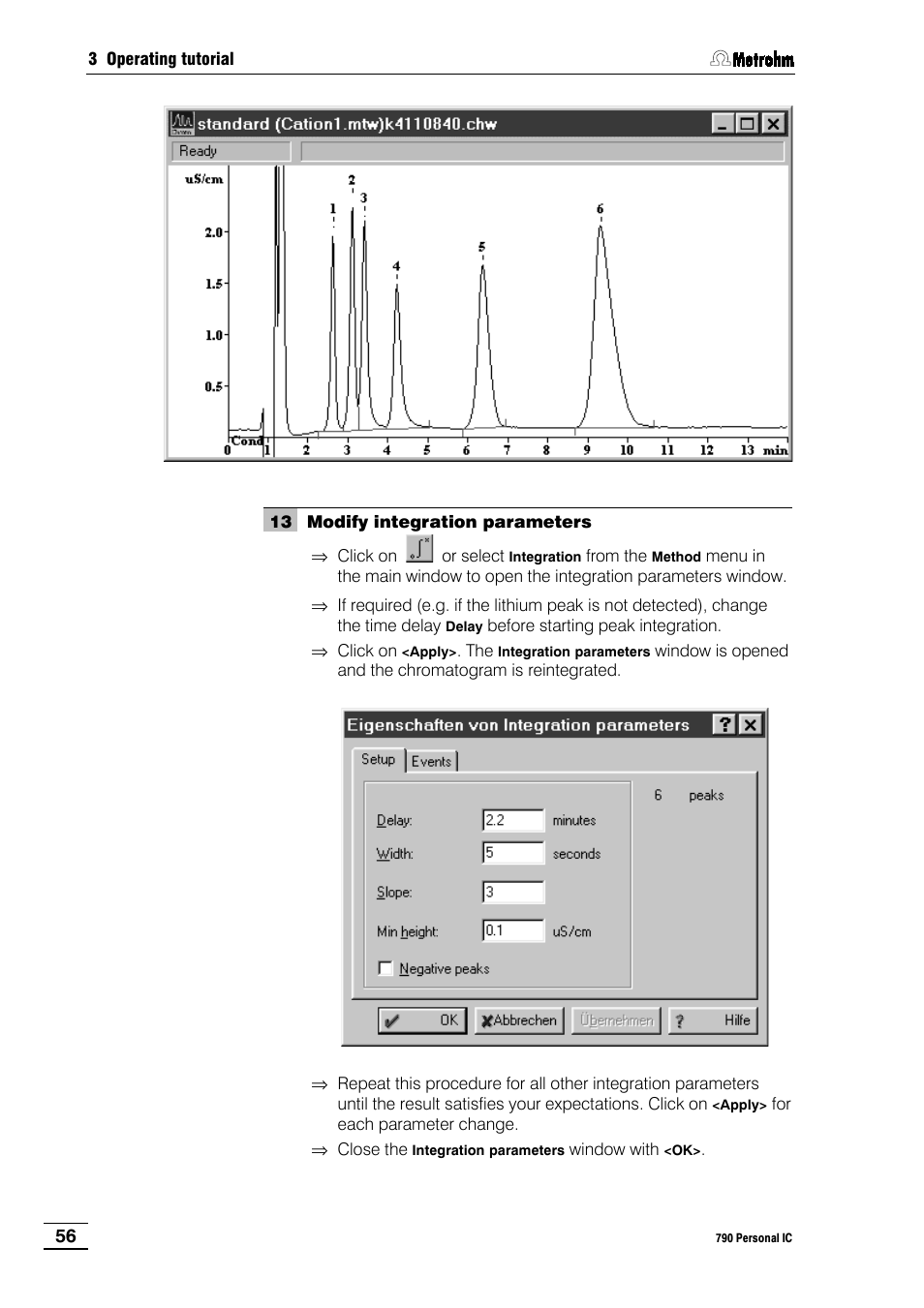 Metrohm 790 Personal IC User Manual | Page 65 / 207