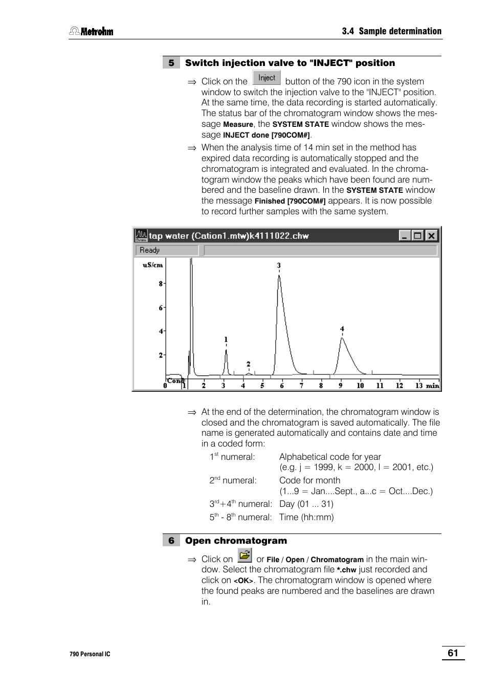Metrohm 790 Personal IC User Manual | Page 70 / 207