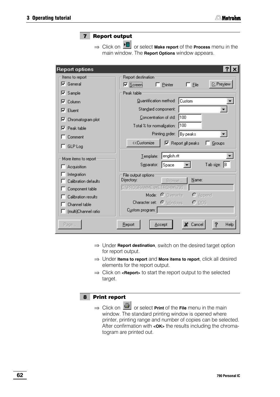 Metrohm 790 Personal IC User Manual | Page 71 / 207
