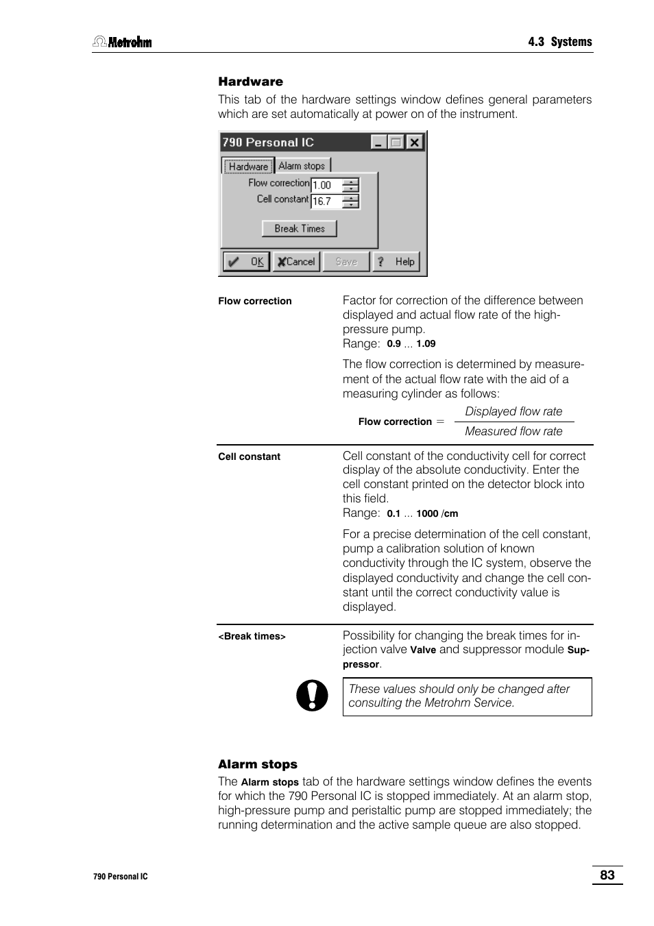 Metrohm 790 Personal IC User Manual | Page 92 / 207