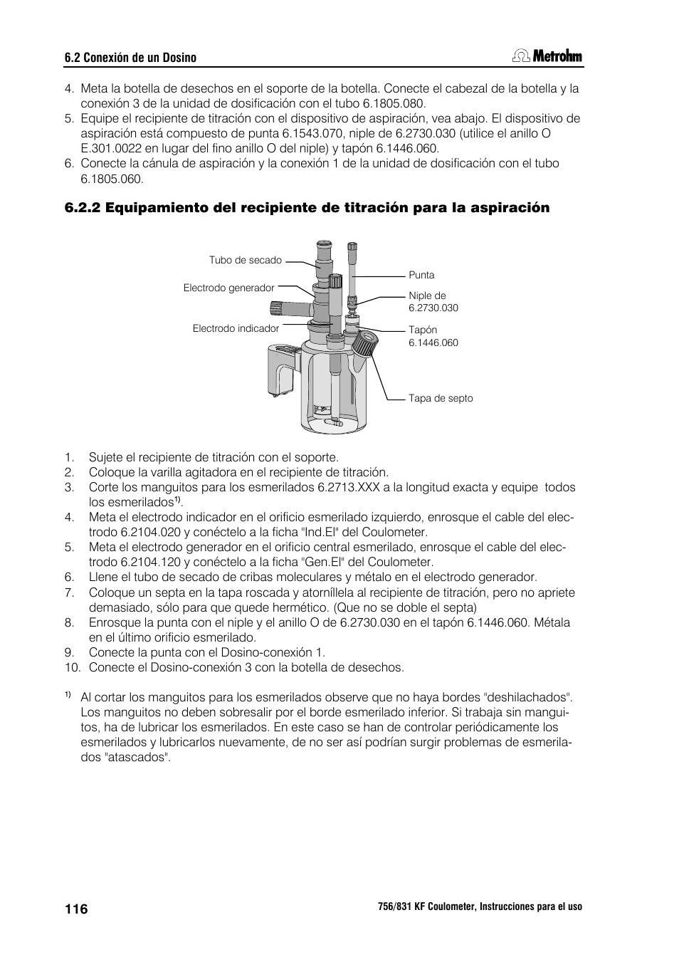 Metrohm 756 KF Coulometer User Manual | Page 124 / 162