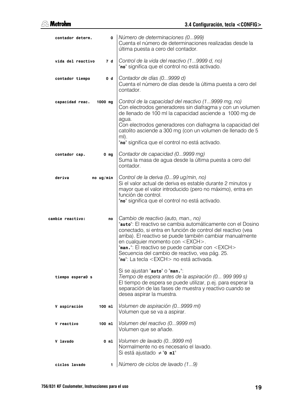 Metrohm 756 KF Coulometer User Manual | Page 27 / 162