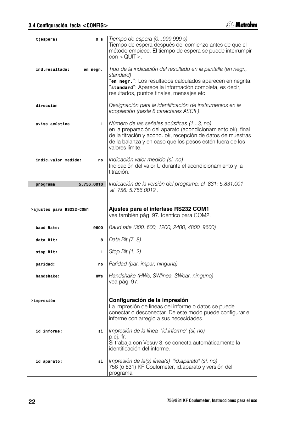 Metrohm 756 KF Coulometer User Manual | Page 30 / 162