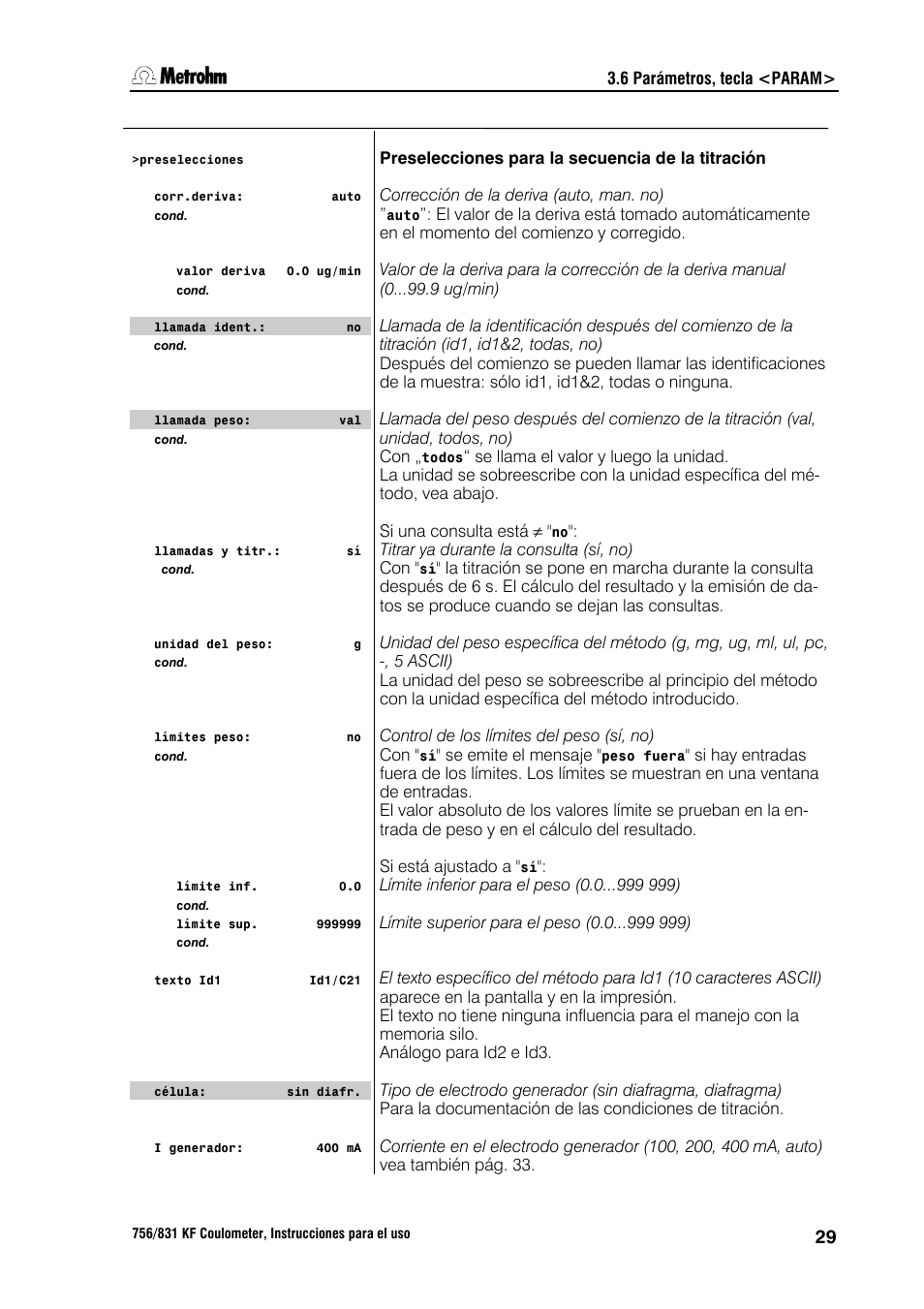 Metrohm 756 KF Coulometer User Manual | Page 37 / 162