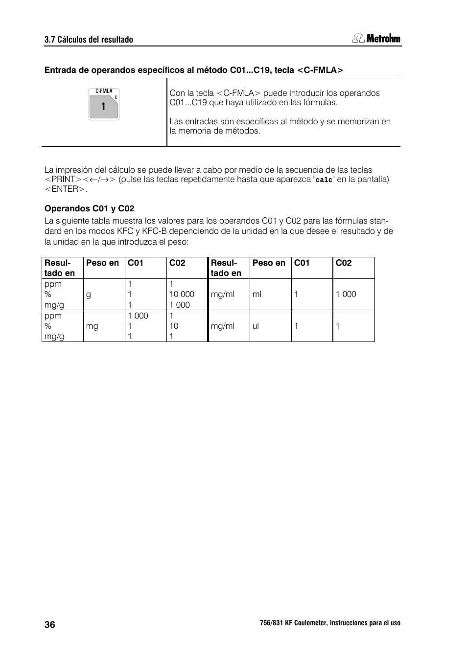 Metrohm 756 KF Coulometer User Manual | Page 44 / 162