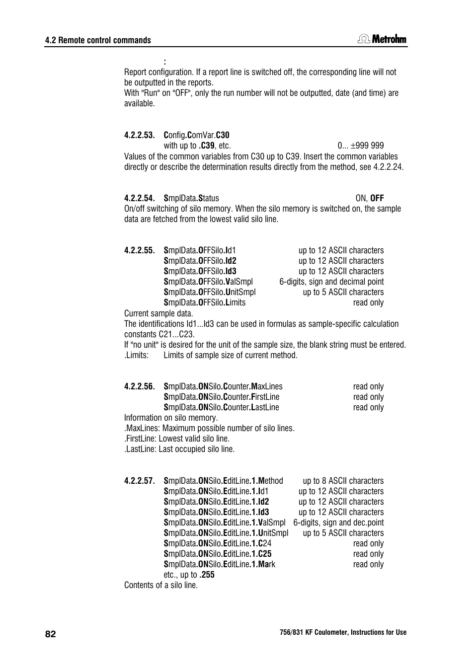 Metrohm 756 KF Coulometer User Manual | Page 90 / 162