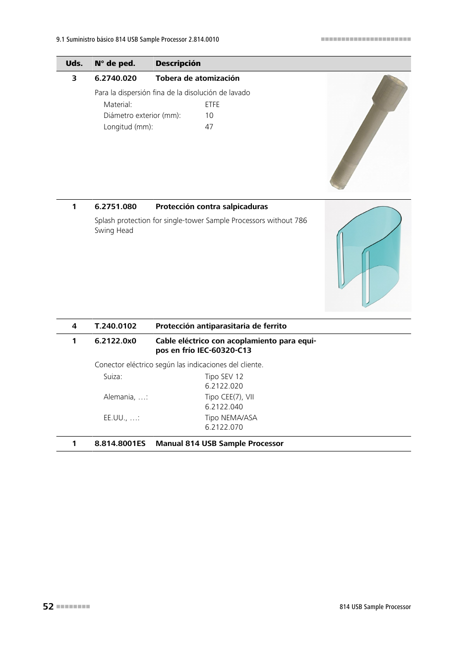 Metrohm 814 USB Sample Processor User Manual | Page 60 / 91