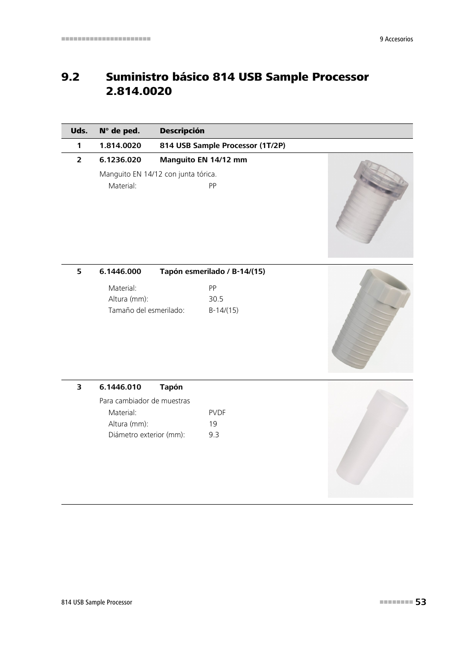 Metrohm 814 USB Sample Processor User Manual | Page 61 / 91