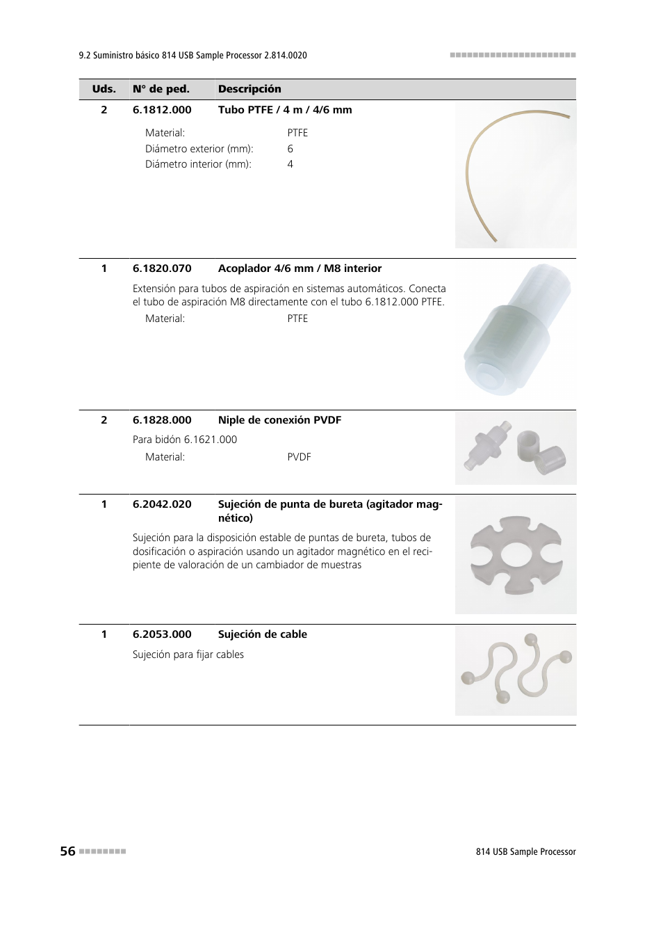 Metrohm 814 USB Sample Processor User Manual | Page 64 / 91