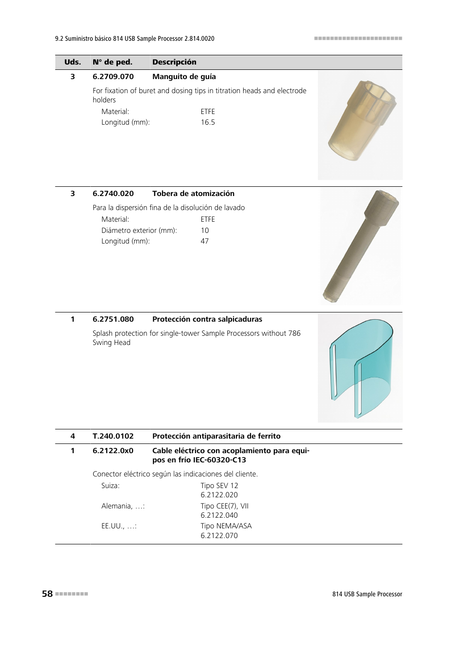 Metrohm 814 USB Sample Processor User Manual | Page 66 / 91