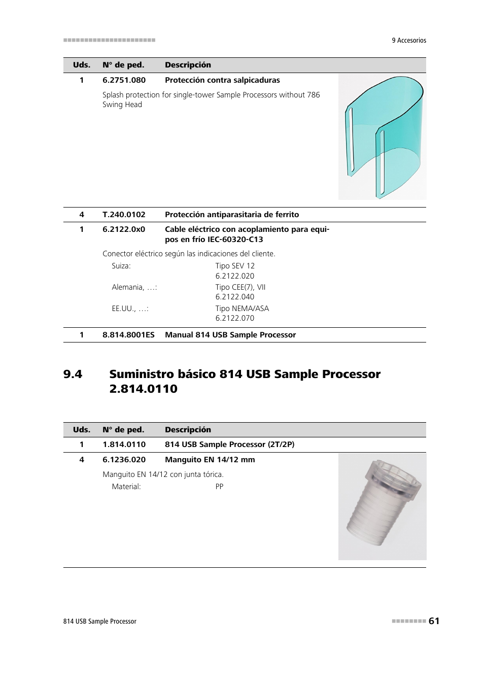 Metrohm 814 USB Sample Processor User Manual | Page 69 / 91