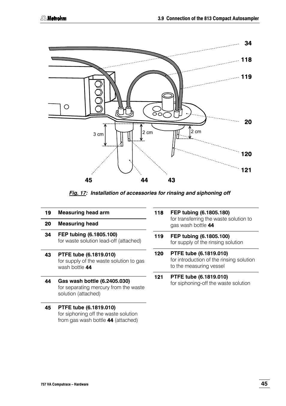 Metrohm 757 VA Computrace User Manual | Page 49 / 82