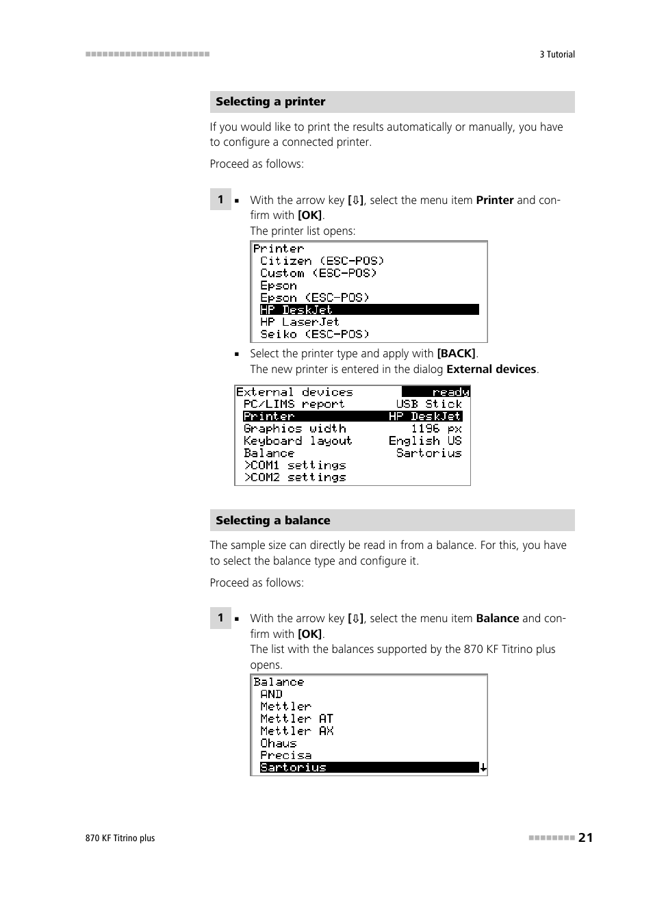Metrohm 870 KF Titrino plus Installation User Manual | Page 27 / 44