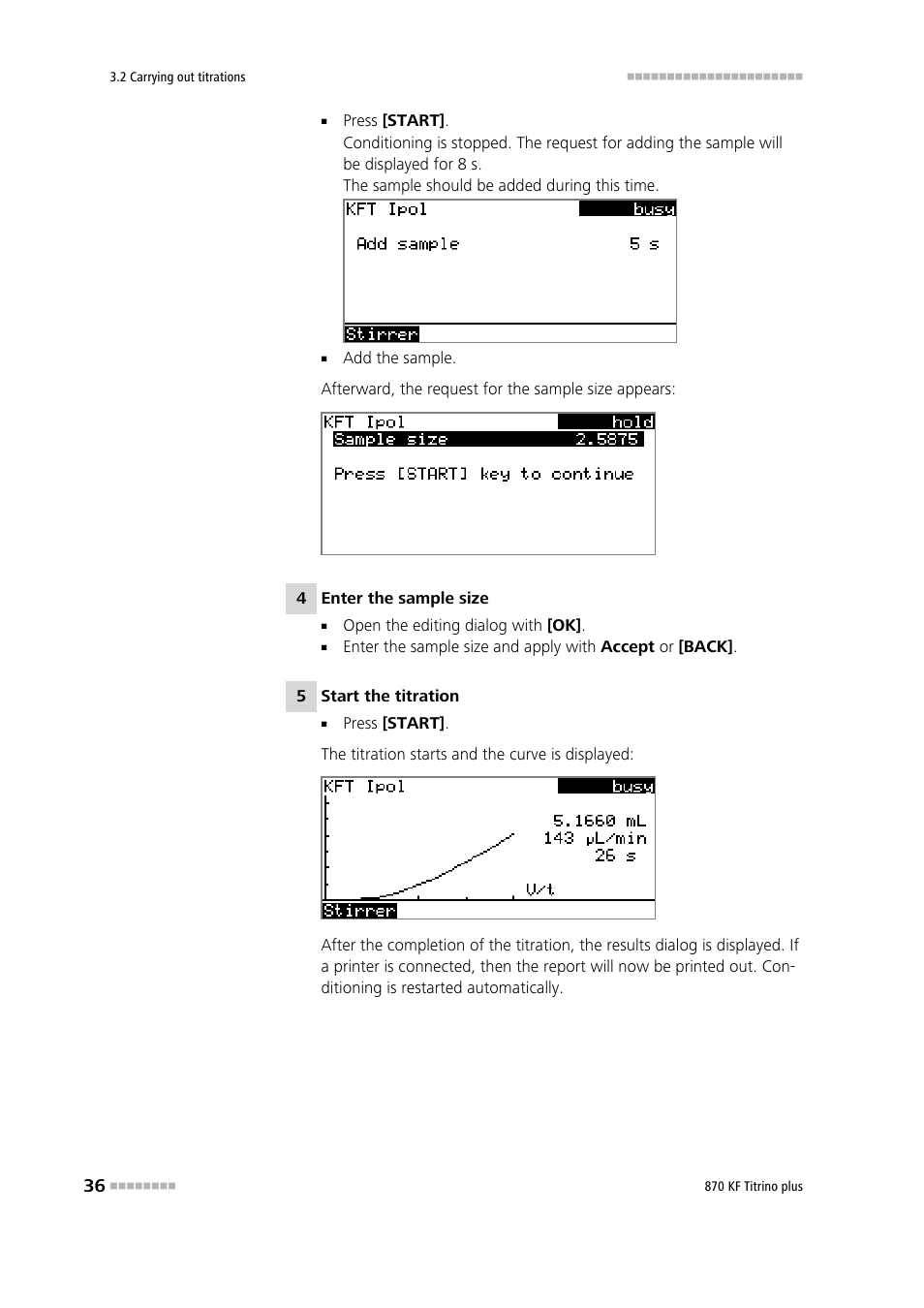 Metrohm 870 KF Titrino plus Installation User Manual | Page 42 / 44