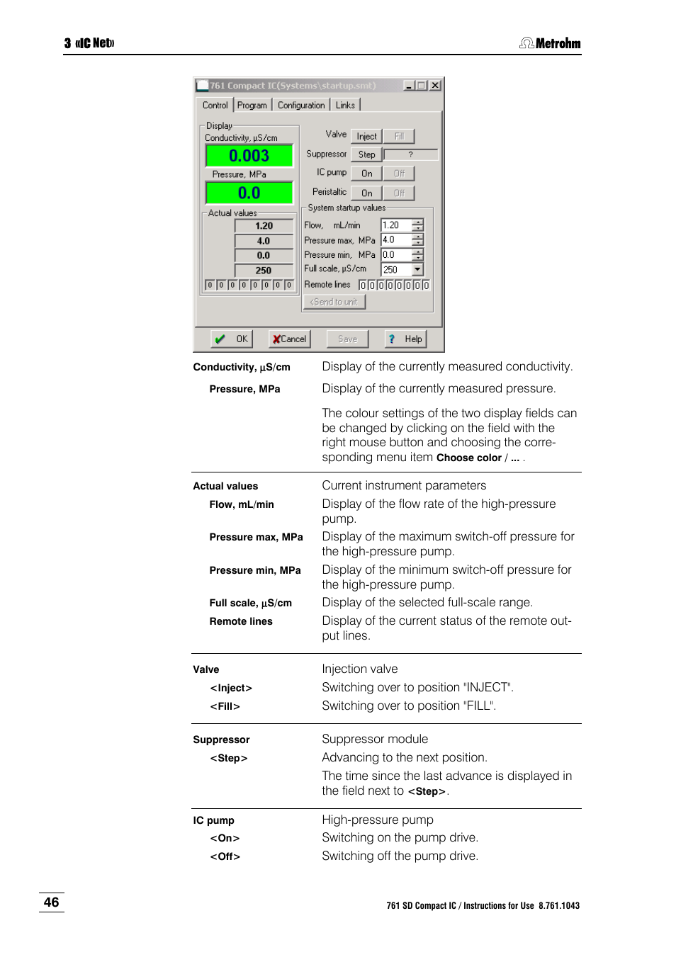 Metrohm 761 SD Compact IC User Manual | Page 54 / 135