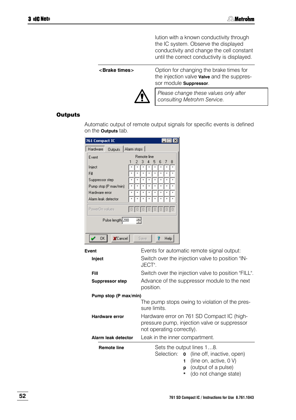 Metrohm 761 SD Compact IC User Manual | Page 60 / 135